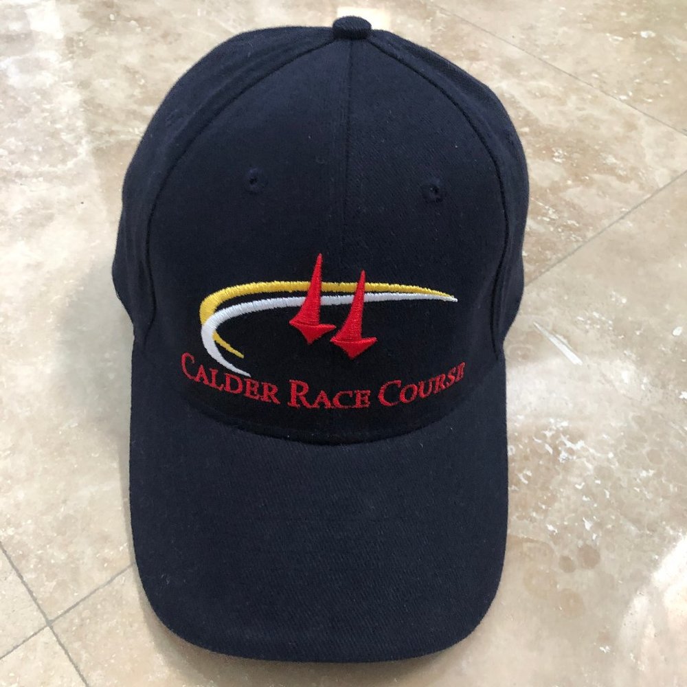 Collectors Item Never Worn Calder Race Course Baseball Cap Permanently Closed